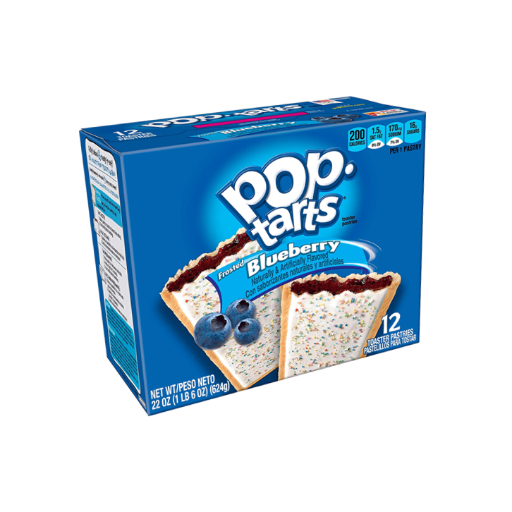 Pop Tarts Frosted blueberry (12 unidades)