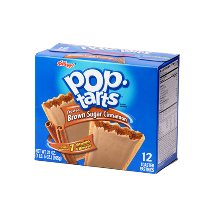 Pop Tarts Frosted brown sugar cinnamon (12 unidades) Pop Tarts Frosted brown sugar cinnamon (12 unidades)