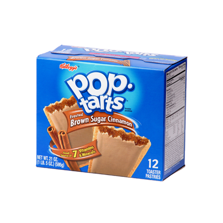 Pop Tarts Frosted brown sugar cinnamon (12 unidades)