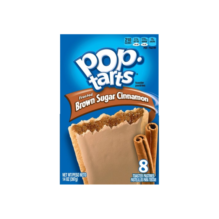 Pop Tarts Frosted brown sugar cinnamon (8 unidades) Pop Tarts Frosted brown sugar cinnamon (8 unidades)