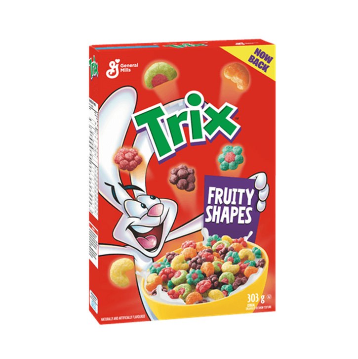 Cereales Trix con sabor a frutas