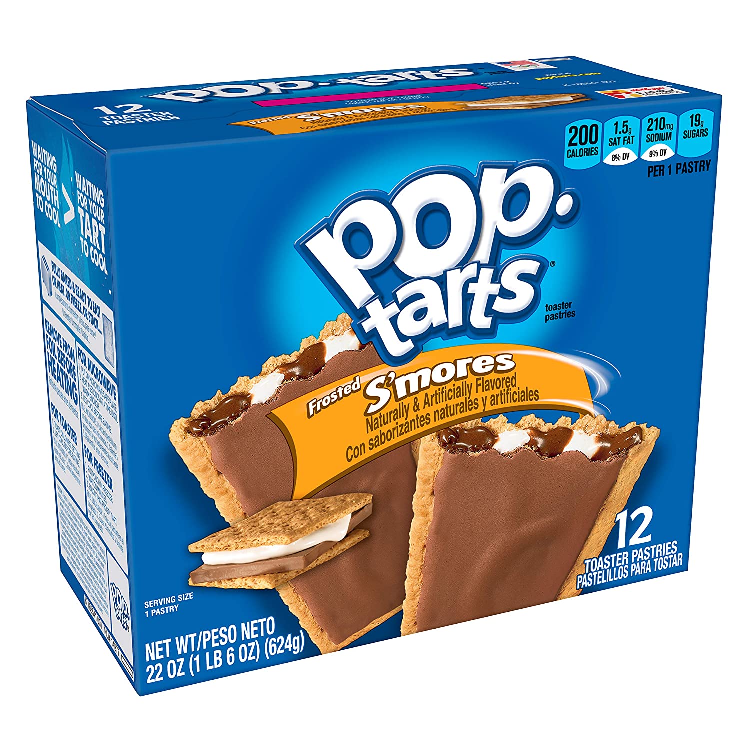 Pop Tarts Smores (12 unidades) Pop Tarts Smores (12 unidades)