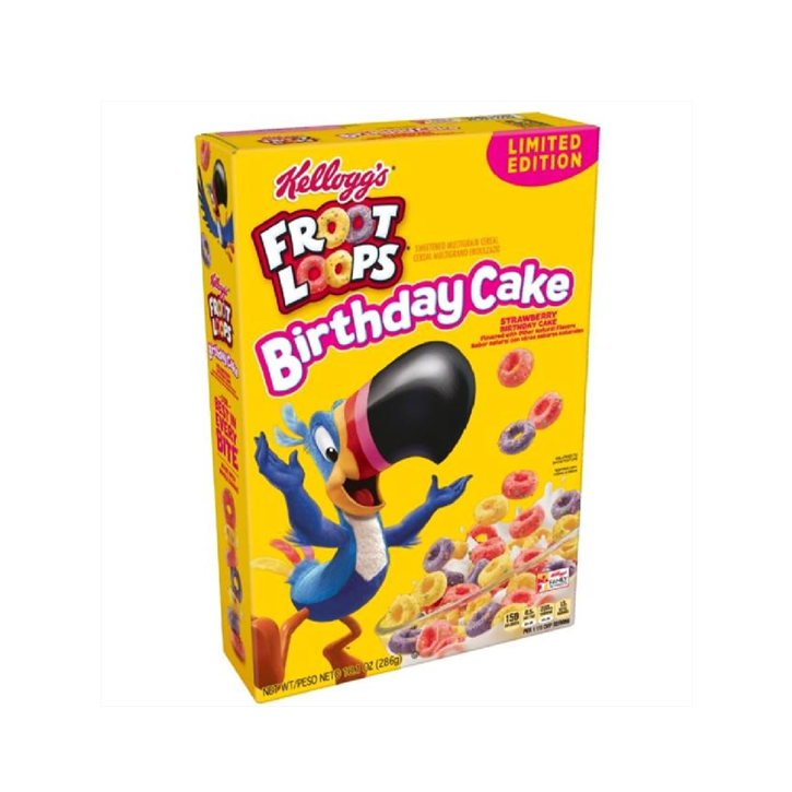 Froot Loops strawberry birthday cake Froot Loops strawberry birthday cake
