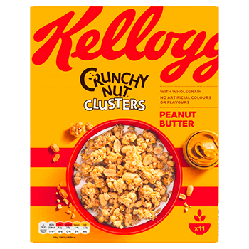 Crunchy nut peanut butter clusters Crunchy nut peanut butter clusters