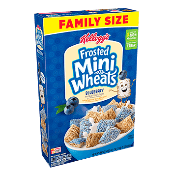 Frosted Mini Wheats blueberry