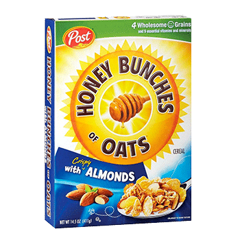 Honey Bunches Oats with almonds