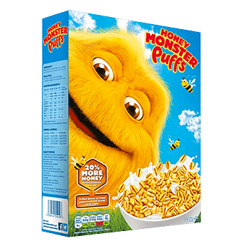 Honey Monster puffs