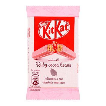 Kit Kat Ruby cocoa beans