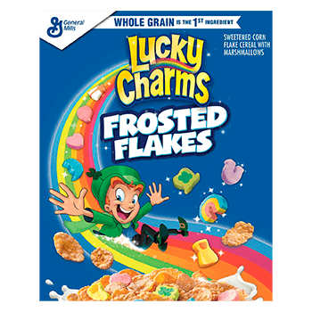 Lucky Charms frosted flakes