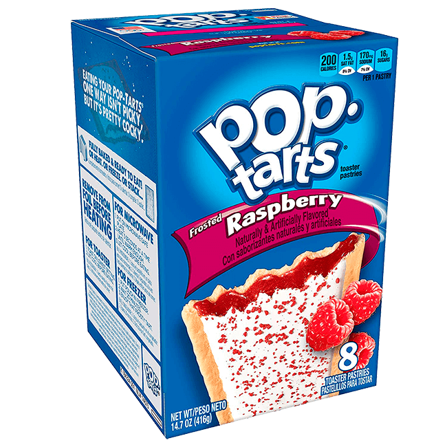 Pop Tart Raspberry (8uds)