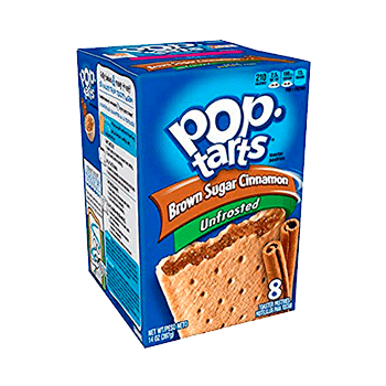 Pop Tarts Brown sugar cinnamon unfrosted (8 unidades) Pop Tarts Brown sugar cinnamon unfrosted (8 unidades)