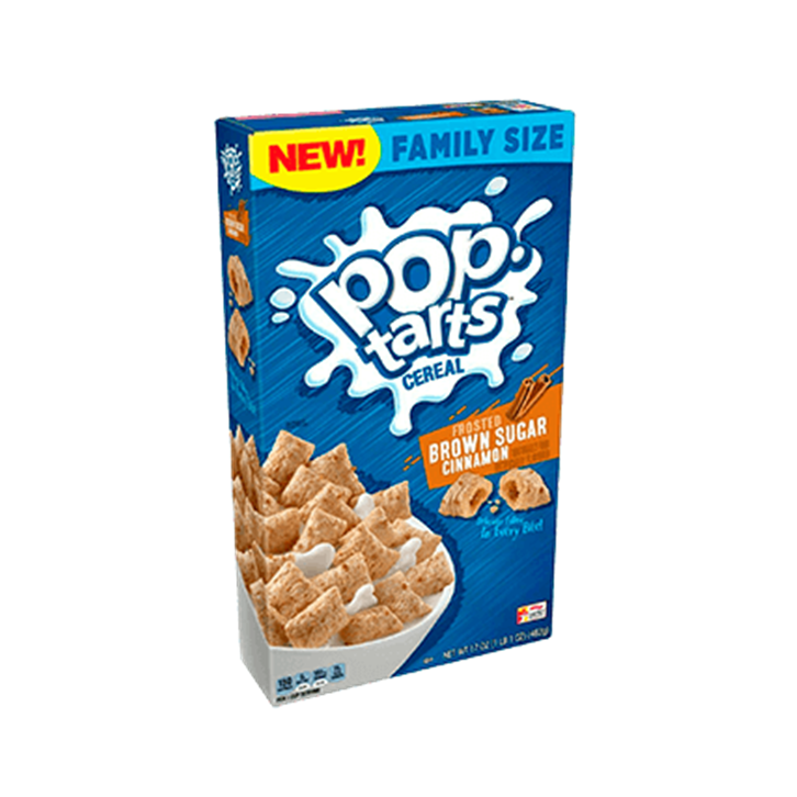 Pop Tarts frosted brown sugar cereal