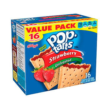 Pop Tarts Strawberry (16 unidades) Pop Tarts Strawberry (16 unidades)
