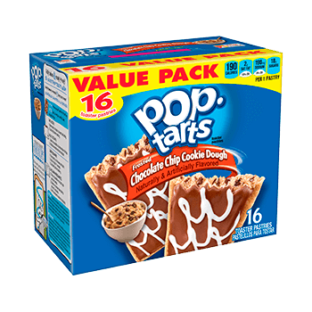 Pop Tarts Cookie dough (12 unidades) Pop Tarts Cookie dough (12 unidades)
