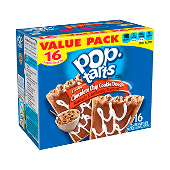 Pop Tarts Cookie dough (12 unidades)