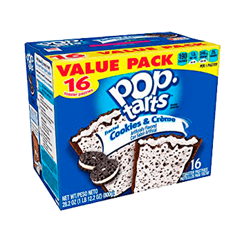 Pop Tarts Cookies and creme (12 unidades) Pop Tarts Cookies and creme (12 unidades)