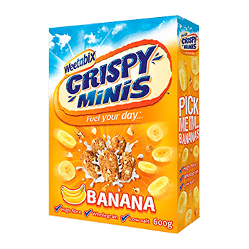Weetabix mini Banana Weetabix mini Banana