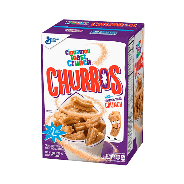 CINNAMON TOAST CRUCH CHURROS XXL CINNAMON TOAST CRUCH CHURROS XXL