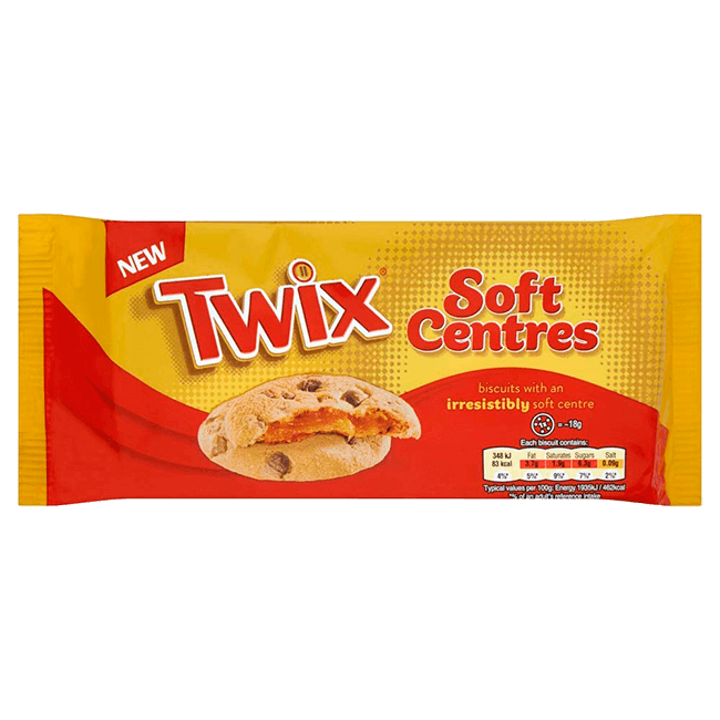 Twix Cookies Soft Centres Twix Cookies Soft Centres